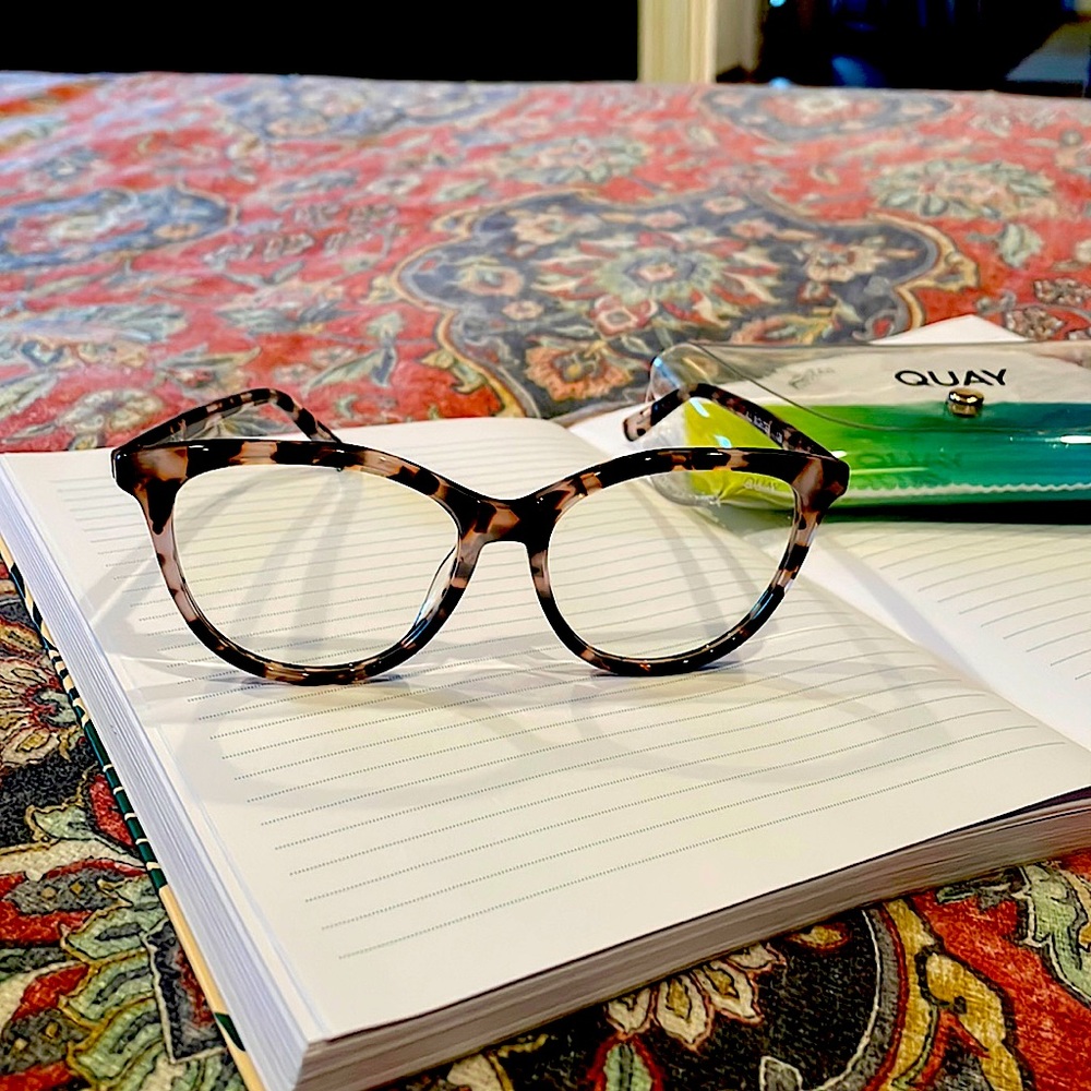 Quay All Nighter, blue light blocker glasses